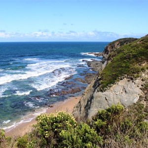 The coast southwards