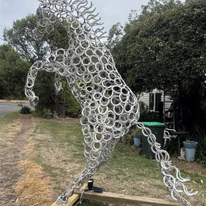 Horseshoe Sculpture