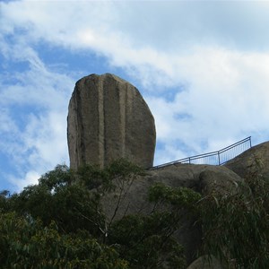 Looming overhead