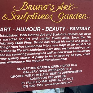 Brunos Art & Sculpture Garden