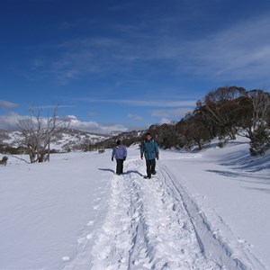 Snowshoeing at Smiggins