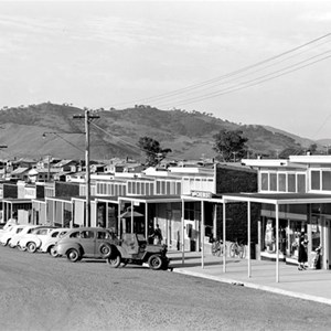 Main street in the mid 1950's