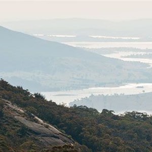 View from the summit of Mt Lawson