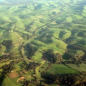 Arthurs Creek from above