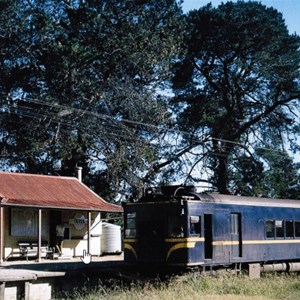 Yarck station on the Rail Trail