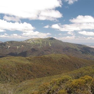 View back to Mt Buller Jan 2012