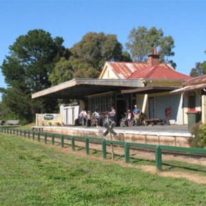 Old station on the rail trail