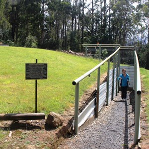 Fire Shelter Dugout at Tanjil Bren