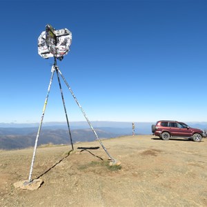 Mt Blue Rag summit April 2021