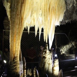 Amazing formations within the Buchan Caves