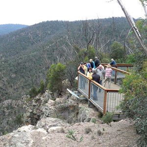 Lookout at Little River Gorge