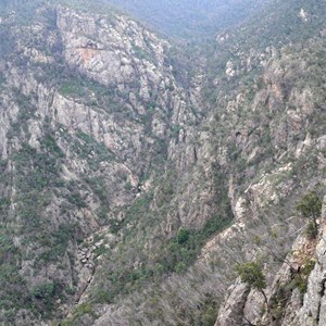 Rugged scenery at Little River Gorge