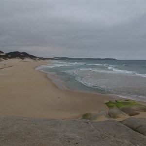 View to Point from Clinton rocks