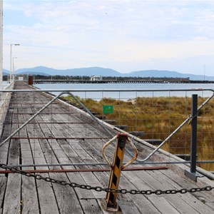 Old wharf at Port Welshpool.