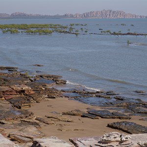 View from Cape Domett camp spot