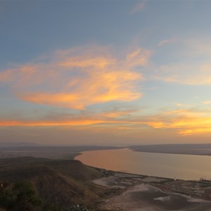 Sunset colours - 5 Rivers Lookout