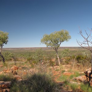 Return walk view east