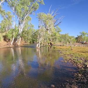 Isdell River crossing on drive to Homestead