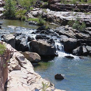Lower gorge cascades