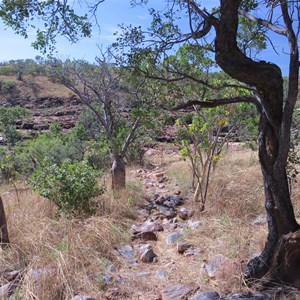Track to lower gorge