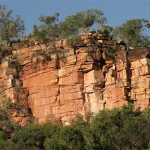 Cliff zoom view