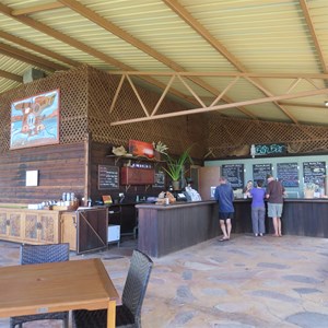 Reception area and Bush Bar