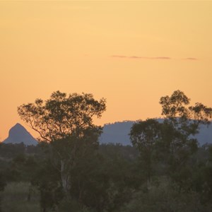 Mt Leake on left