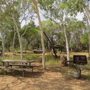 Campsite with BBQ