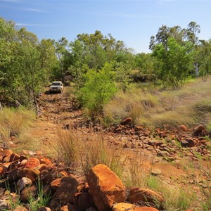 Rocky crossing at Roy Creek