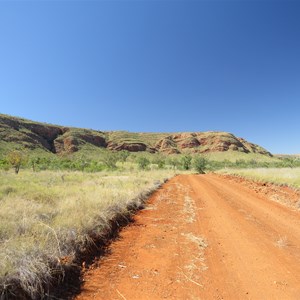 Western arm of bluff