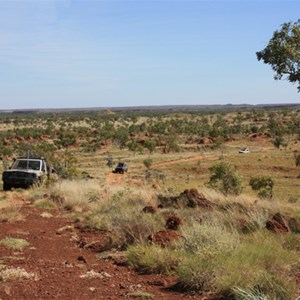 Track by Rockhole Camp