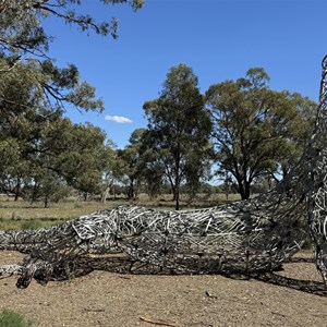 Varanus sculpture
