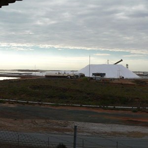 Salt production at Port Hedland