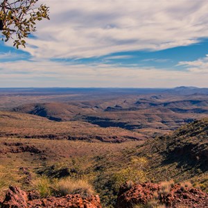 Beautiful views to the west