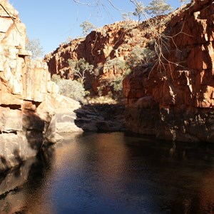 Yandagooge Pool - Eastern end of Yandagooge Gap near Darlsen Pinnacle