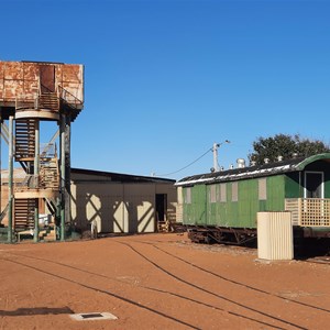 Rusted out water tank