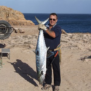 land based fishing at steep point