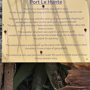 Port LeHunte Jetty