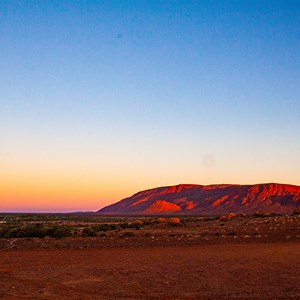 Mount Augustus at sunset