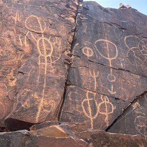 Extensive engravings