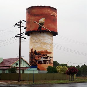 Cargelligo Water Tower Art