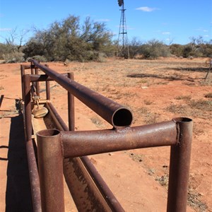 Stock watering point - ruins