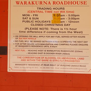 Warakurna Roadhouse