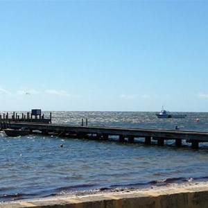 Leeman commercial jetty.