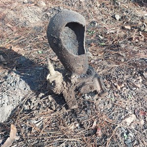Wooden Trolleyway rail alignment