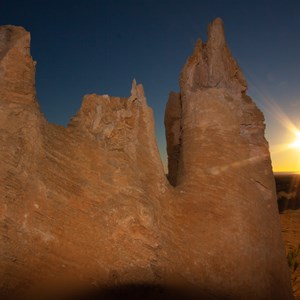 Sunset at the Pinnacles