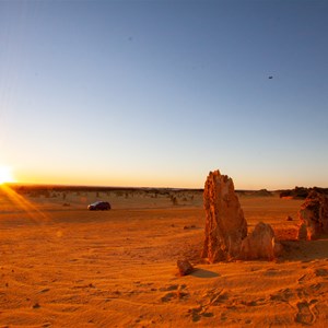 Sunset at the Pinnacles