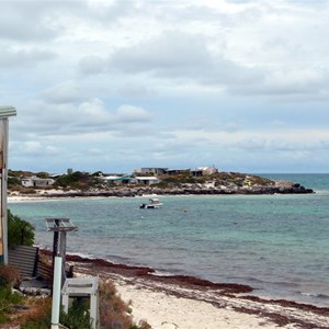 View from shacks.
