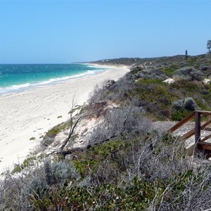View to the north.