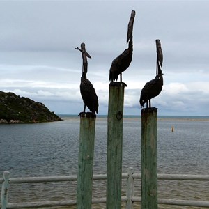 Guilderton foreshore artwork.